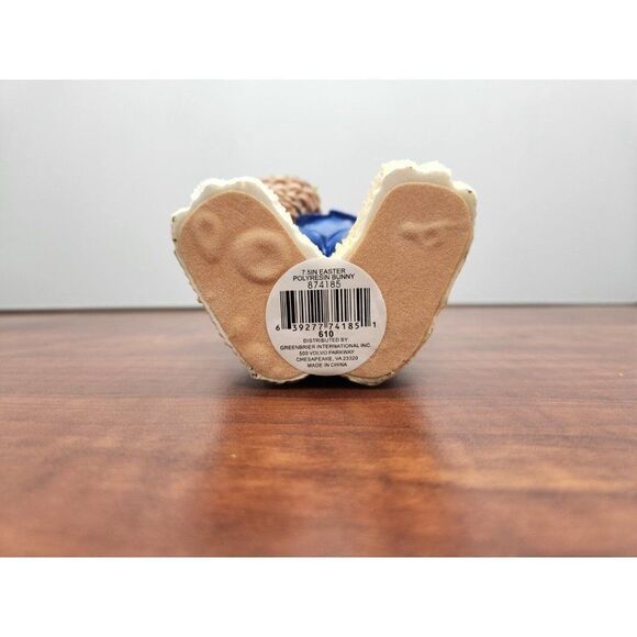 Easter Polyresin Bunny Rabbit 7.5” Tabletop Figure Display Holiday Decor - Picture 8 of 13